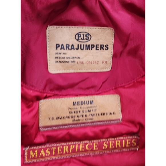 Parajumpers PJS Masterpiece M Jacket Winter USAF 210 Rescue Squadron Gorpcore - Picture 2 of 16